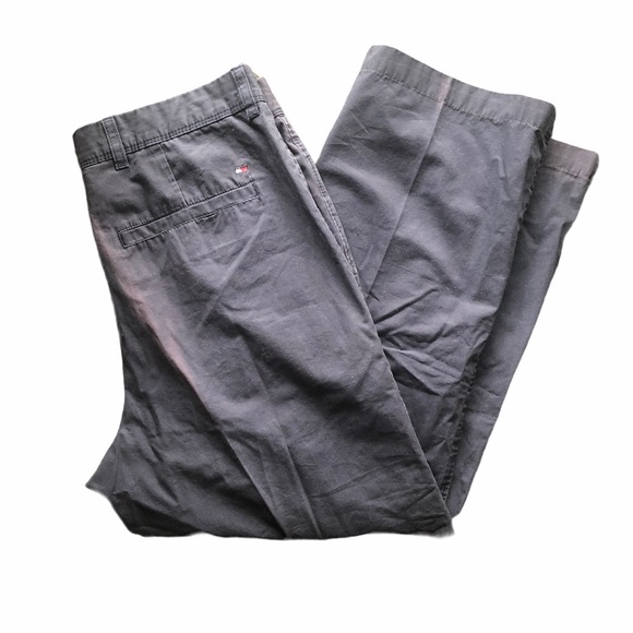 Tommy Hilfiger Navy Blue Chinos - Picture 2 of 3